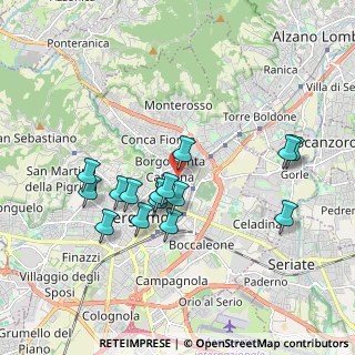 Mappa Via G. Suardi, 24124 Bergamo BG, Italia (1.72267)