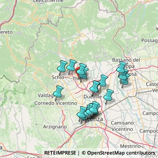 Mappa Viale Vittorio Veneto, 36016 Thiene VI, Italia (13.8105)