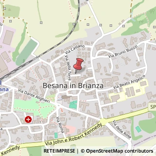 Mappa Via Artigiani, 8, 20842 Besana in Brianza, Monza e Brianza (Lombardia)