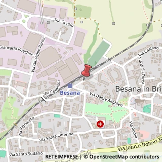 Mappa Piazza Galileo Galilei, 10, 20842 Besana in Brianza, Monza e Brianza (Lombardia)