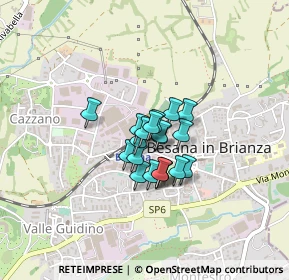 Mappa Piazza Galileo Galilei, 20842 Besana in Brianza MB, Italia (0.2275)