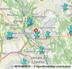 Mappa Via Airoldi, 22060 Carimate CO, Italia (2.70692)