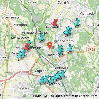 Mappa Via Airoldi, 22060 Carimate CO, Italia (2.2145)