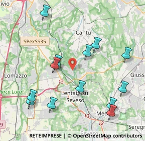 Mappa Via Airoldi, 22060 Carimate CO, Italia (4.52846)