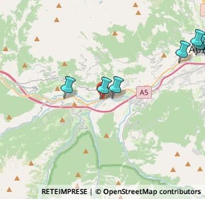 Mappa Piazza dell'Assunzione, 11018 Villeneuve AO, Italia (7.26611)