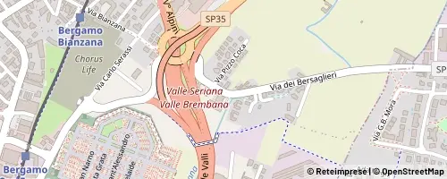 Mappa Bergamo