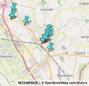 Mappa Via Tommaso de Marchi, 36016 Thiene VI, Italia (1.43167)