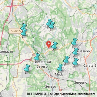 Mappa Via Adamello, 22060 Figino Serenza CO, Italia (4.2375)
