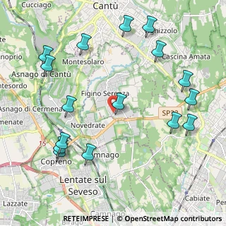 Mappa Via Adamello, 22060 Figino Serenza CO, Italia (2.50688)