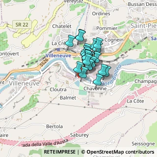 Mappa LOC. SAINT ROCH, 11010 Saint-pierre AO, Italia (0.24643)