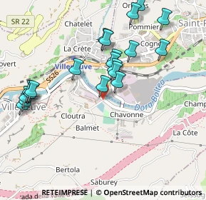 Mappa LOC. SAINT ROCH, 11010 Saint-pierre AO, Italia (0.5085)
