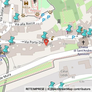 Mappa Via Porta Dipinta, 24129 Bergamo BG, Italia (0.13217)