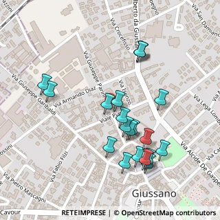 Mappa Viale Piave, 20833 Giussano MB, Italia (0.24)
