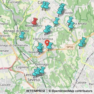 Mappa Via Grigna, 22060 Figino Serenza CO, Italia (2.3635)