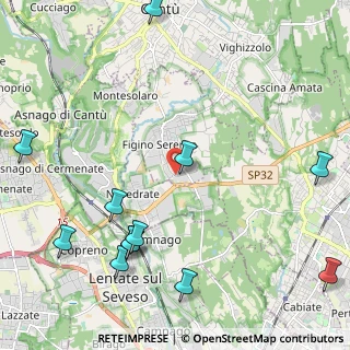 Mappa Via Grigna, 22060 Figino Serenza CO, Italia (2.85917)