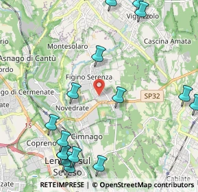 Mappa Via Grigna, 22060 Figino Serenza CO, Italia (2.99)