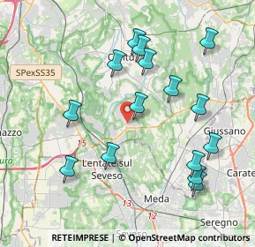 Mappa Via Grigna, 22060 Figino Serenza CO, Italia (4.08067)