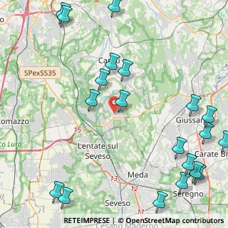 Mappa Via Grigna, 22060 Figino Serenza CO, Italia (6.0785)