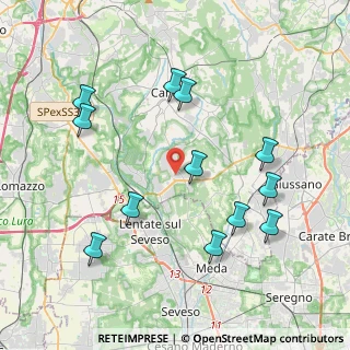 Mappa Via Grigna, 22060 Figino Serenza CO, Italia (4.2275)