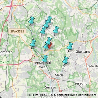 Mappa Via Grigna, 22060 Figino Serenza CO, Italia (2.92182)