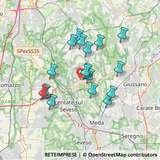 Mappa Via Grigna, 22060 Figino Serenza CO, Italia (3.23941)