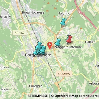 Mappa Via Maggiate, 28021 Borgomanero NO, Italia (1.25273)