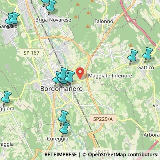 Mappa Via Maggiate, 28021 Borgomanero NO, Italia (2.81571)