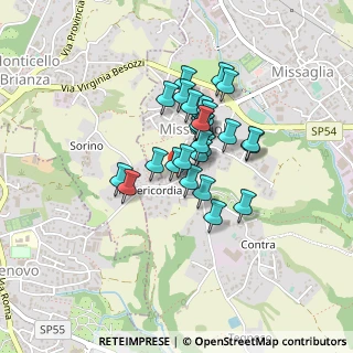 Mappa Via della Misericordia, 23873 Missaglia LC, Italia (0.28571)