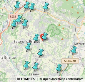 Mappa Via della Misericordia, 23873 Missaglia LC, Italia (4.876)