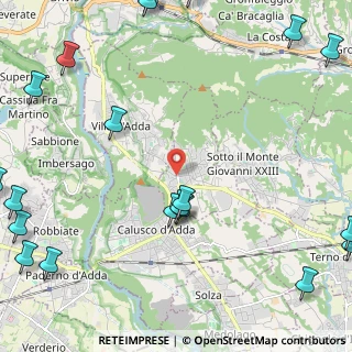 Mappa Via Massimo Rota, 24030 Carvico BG, Italia (3.487)