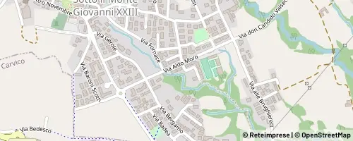 Mappa Sotto il Monte Giovanni XXIII
