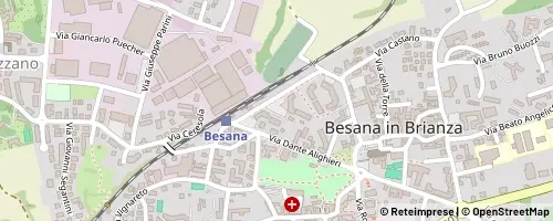 Mappa Besana in Brianza