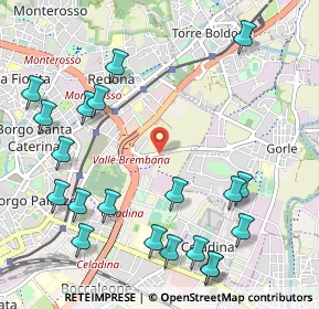 Mappa Via dei Bersaglieri, 24124 Bergamo BG, Italia (1.313)