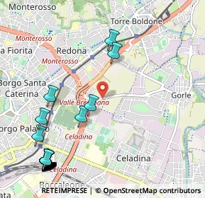 Mappa Via dei Bersaglieri, 24124 Bergamo BG, Italia (1.4775)