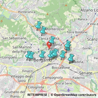 Mappa Via Cesare Battisti, 24124 Bergamo BG, Italia (1.47571)