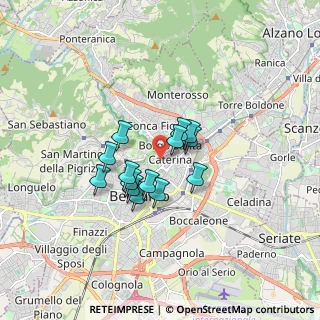 Mappa Via Luigi Brignoli, 24121 Bergamo BG, Italia (1.17571)