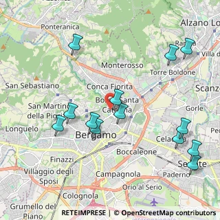 Mappa Via Luigi Brignoli, 24121 Bergamo BG, Italia (2.30923)