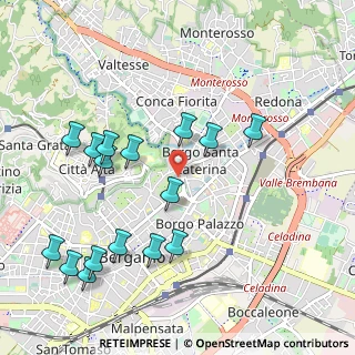 Mappa Via Cesare Battisti, 24124 Bergamo BG, Italia (1.10875)
