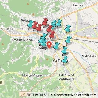 Mappa Via Firenze, 36015 Schio VI, Italia (1.4355)