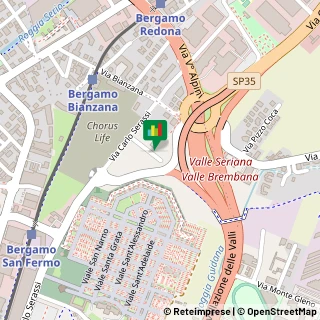 Mappa Via Carlo Serassi, 17 R, 24124 Bergamo, Bergamo (Lombardia)