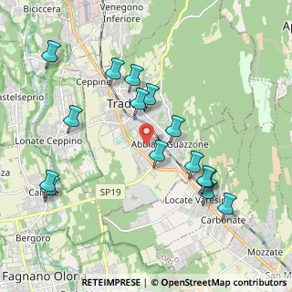 Mappa Via Monte Nero, 21049 Tradate VA, Italia (2.07667)