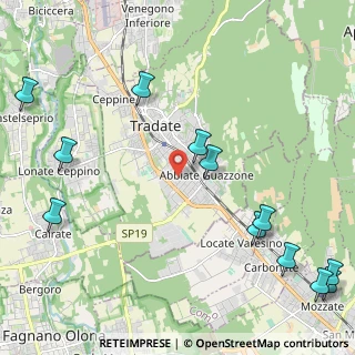 Mappa Via Monte Nero, 21049 Tradate VA, Italia (2.95333)
