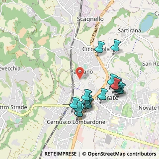 Mappa Via Promessi Sposi, 23807 Merate LC, Italia (0.942)