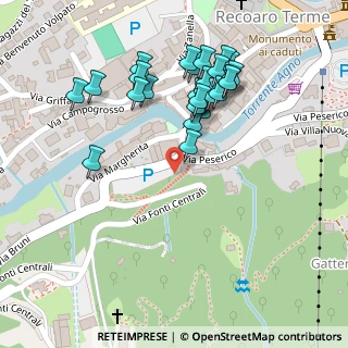 Mappa Piazza Battaglione Monte Berico, 36076 Recoaro Terme VI, Italia (0.11154)
