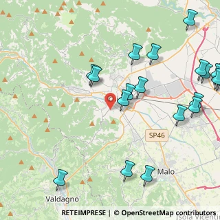 Mappa Via Biella, 36015 Schio VI, Italia (5.606)