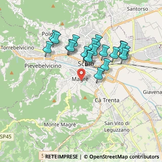 Mappa Via Biella, 36015 Schio VI, Italia (1.677)
