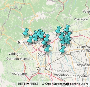 Mappa 36042 Breganze VI, Italia (9.4505)
