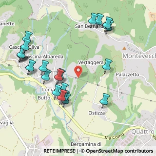 Mappa Via Cascina Palazzina, 23874 Montevecchia LC, Italia (0.59583)