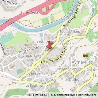 Mappa Localita' Foillex, 22, 11010 Aymavilles, Aosta (Valle d'Aosta)