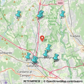 Mappa Via Risorgimento, 21040 Oggiona Con Santo Stefano VA, Italia (4.78)